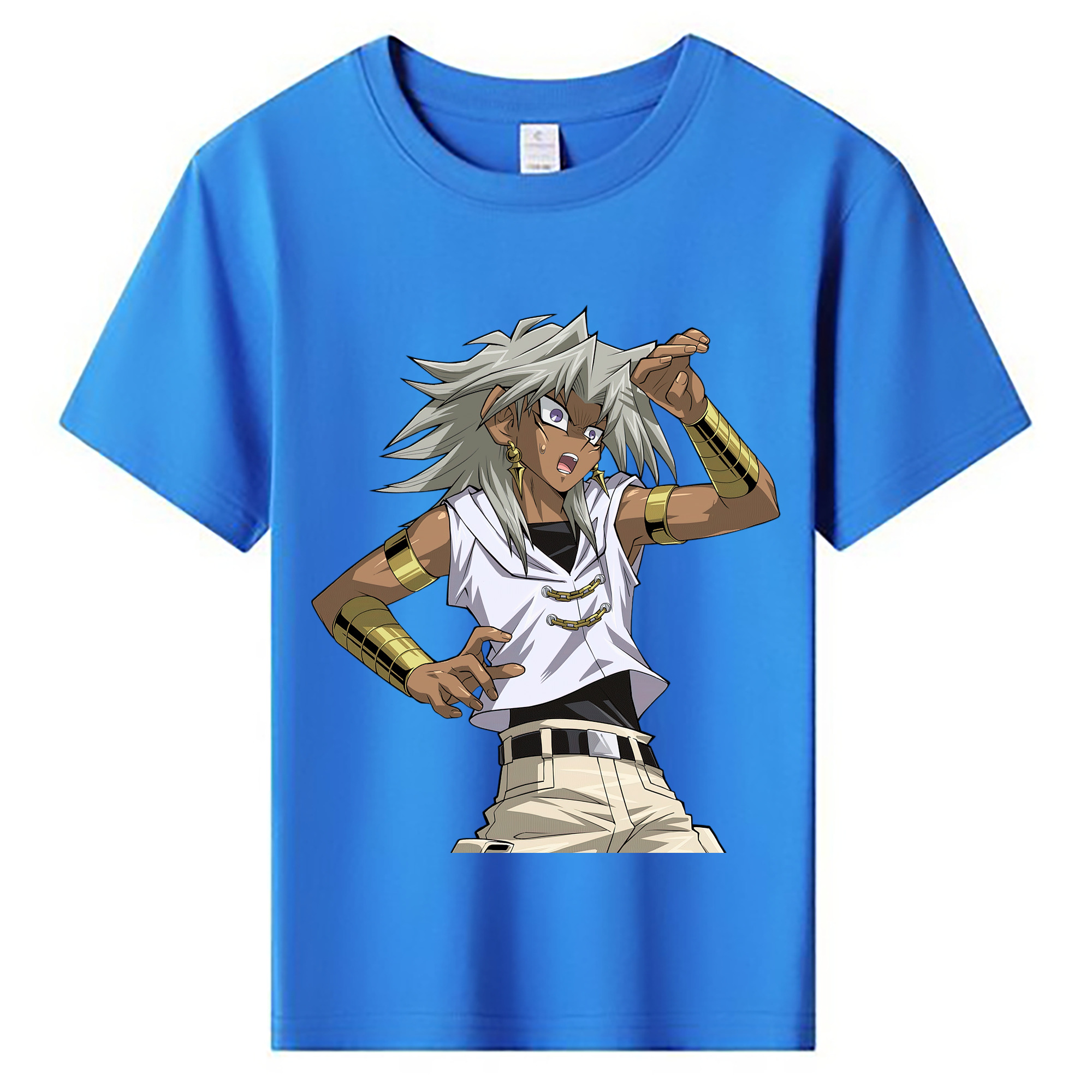 （画像用） 遊☆戯☆王 Yu-Gi-Oh! 綿100％キッズTシャツ（フロントプリント）